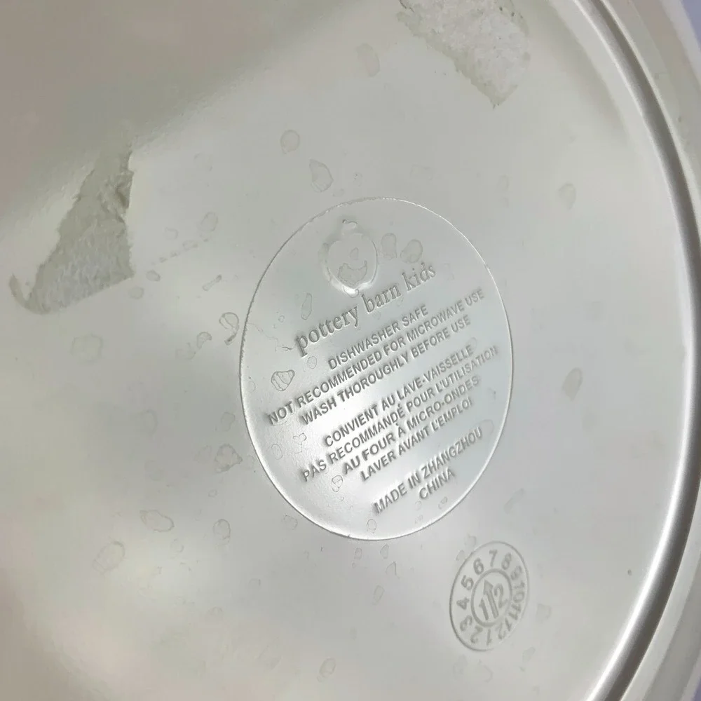 Pottery Barn Kids Im Thankful For My Friends‎ Thanksgiving Set of 2 Cups Turkey - Picture 6 of 16